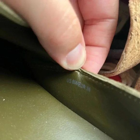 Vince Green Suede Slip on Sneakers Saxton women’s 8 - Picture 7 of 7